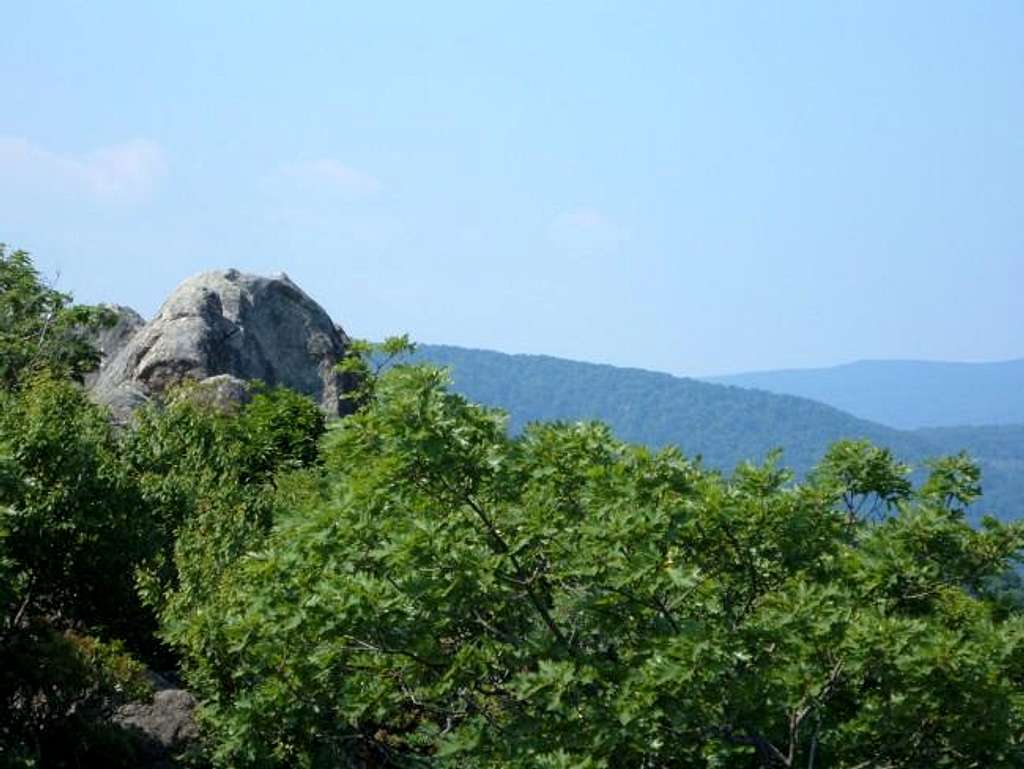 The true summit of Mary's Rock.