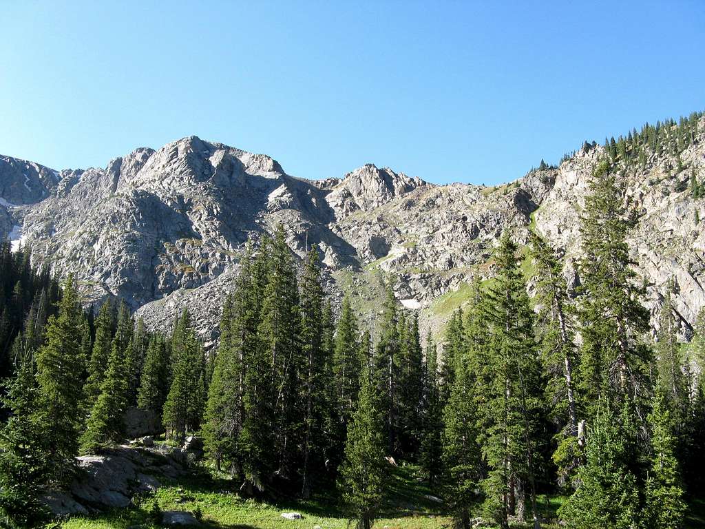 Rugged Ridges above Nolan Lake Trail