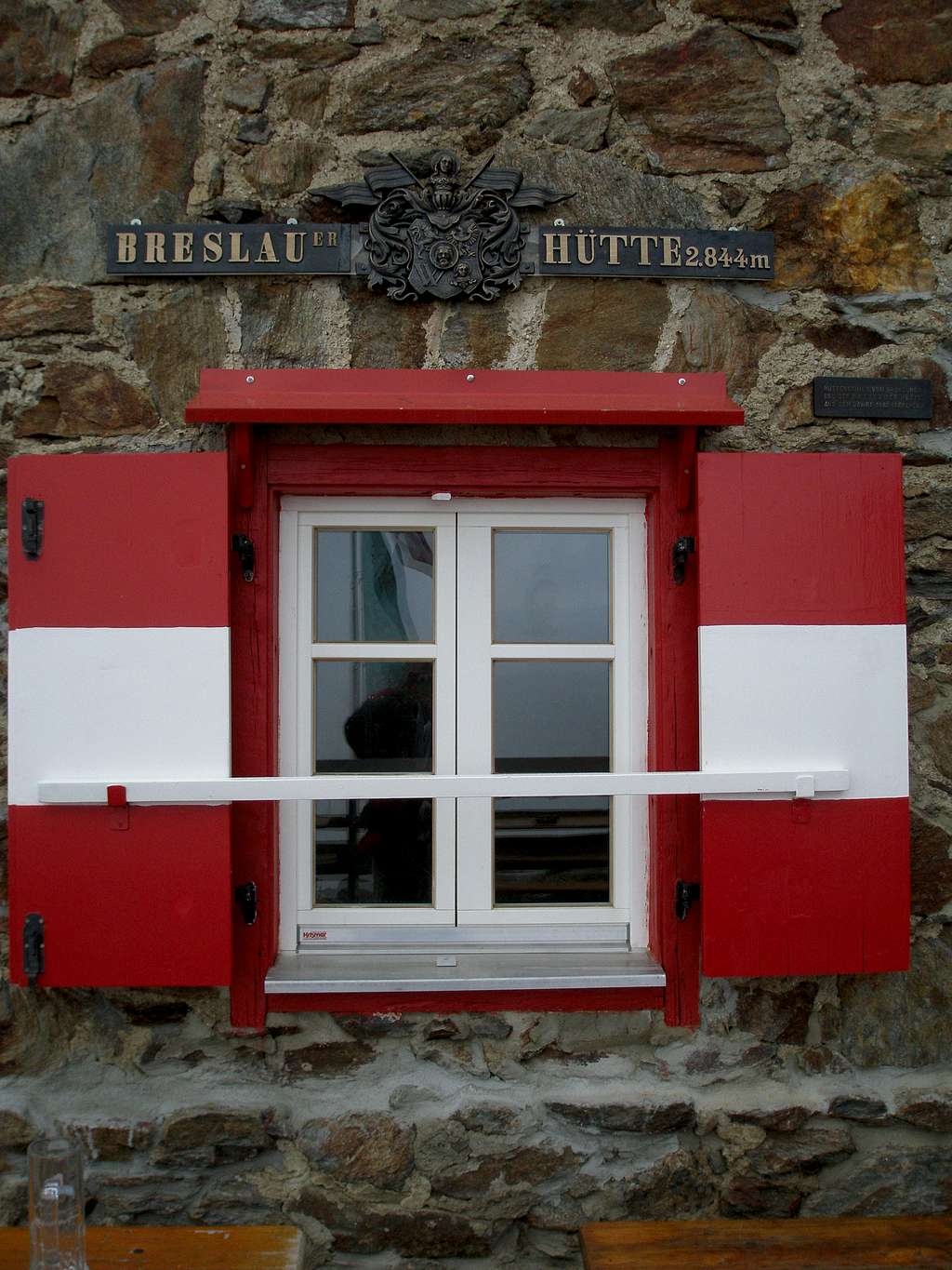 A window of the hut