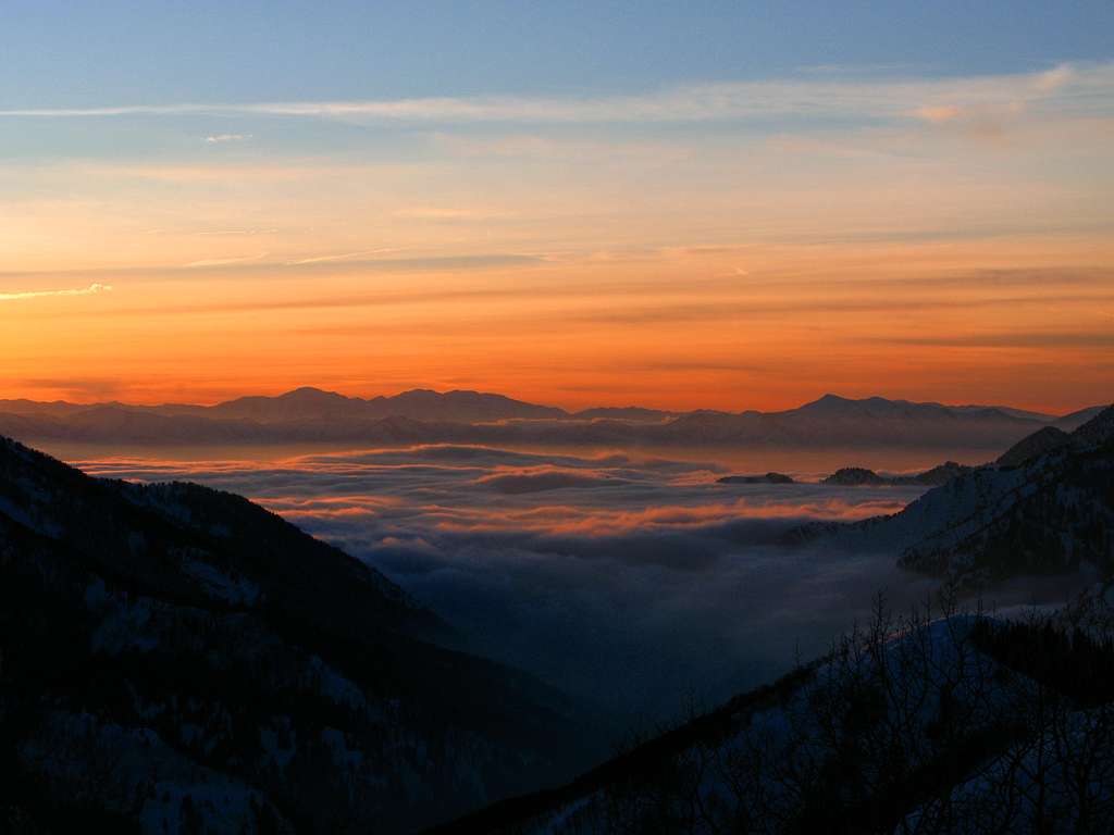 Salt Lake Valley Sunset