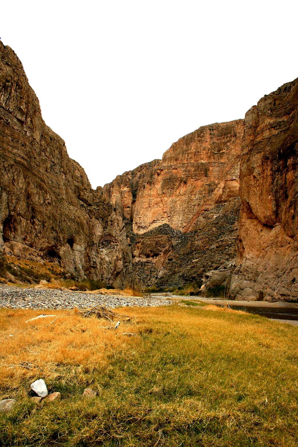 The Rio Grande Enters Boquillas Canyon