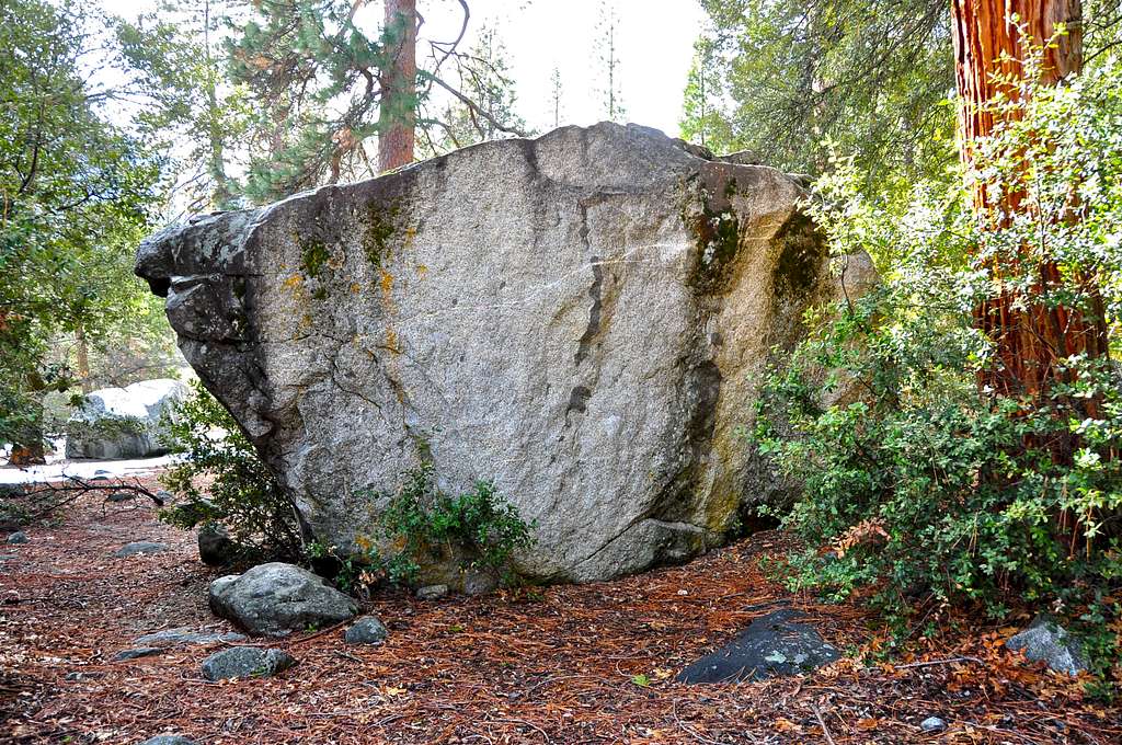 Boulder near Camp 4