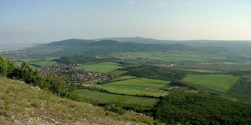 Buda Hills from Nagy-Kevély