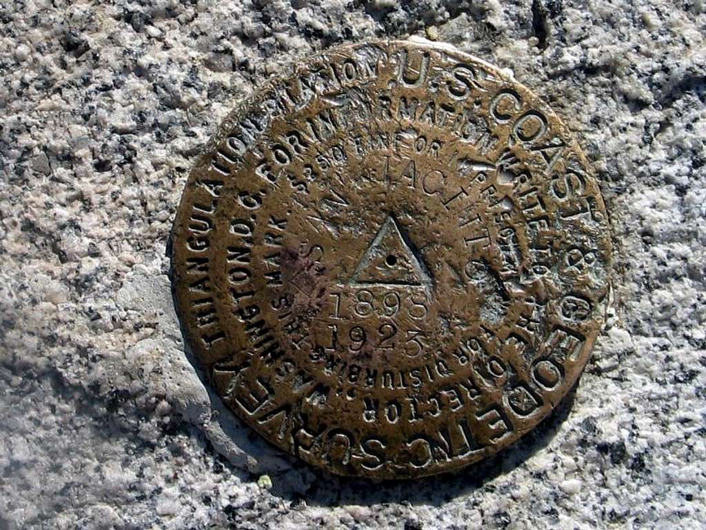 San Jacinto Peak Benchmark (CA)