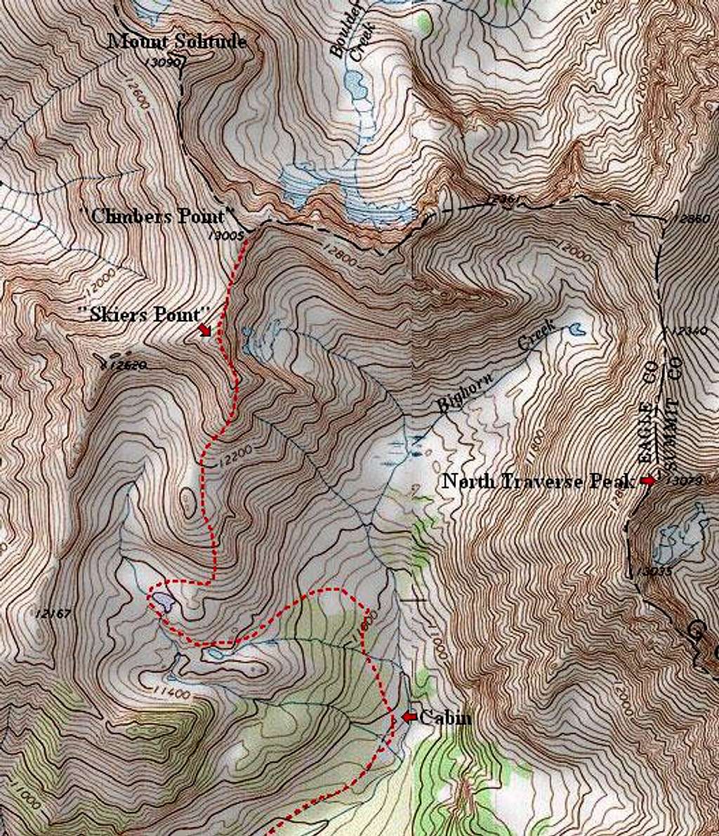 South Ridge route map for...