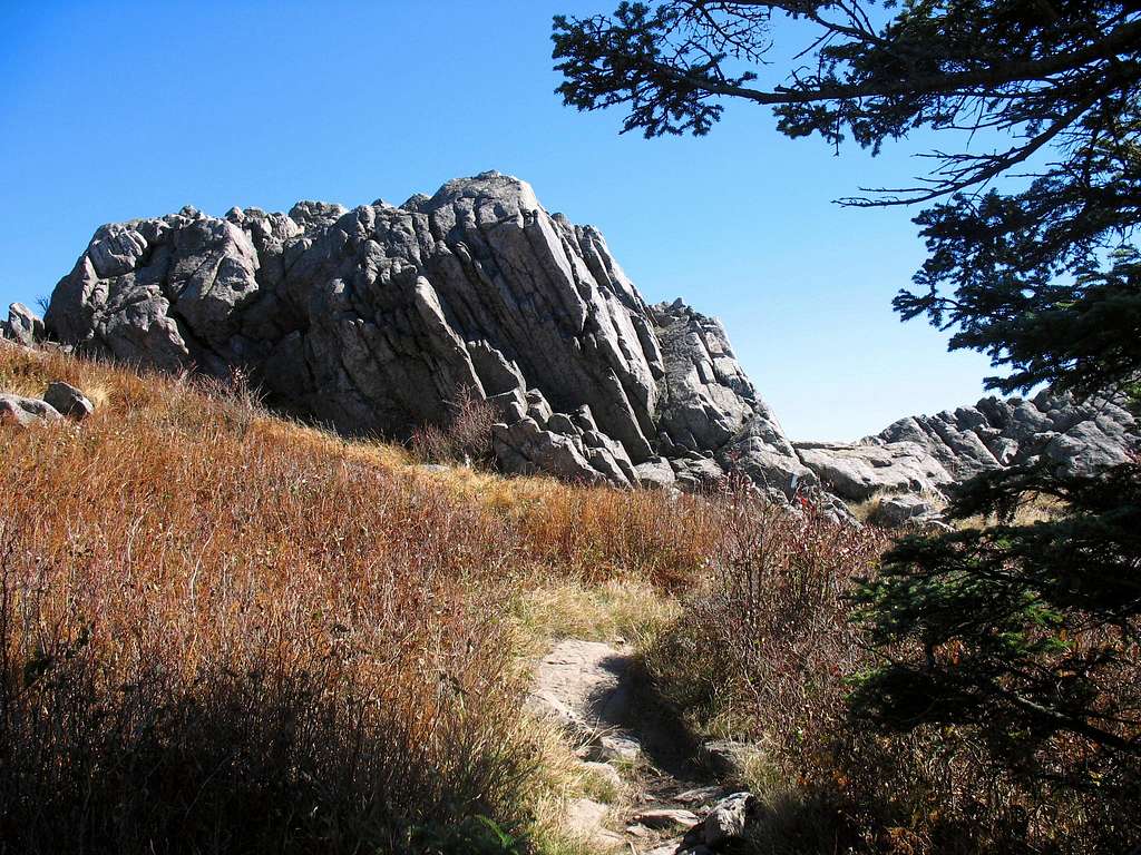 Rock Outcrop on Wilburn Ridge