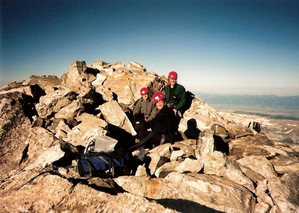 Grand Teton Summit, July 1996
