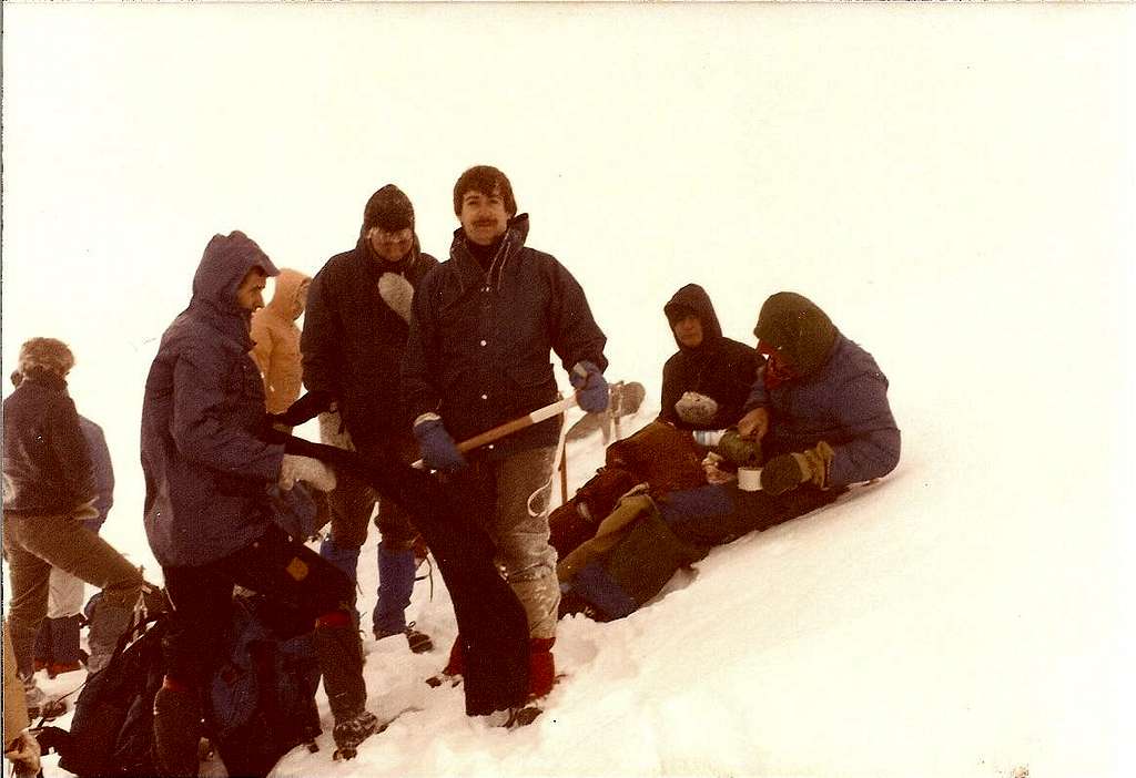 Summit of Mount Temple, 1979