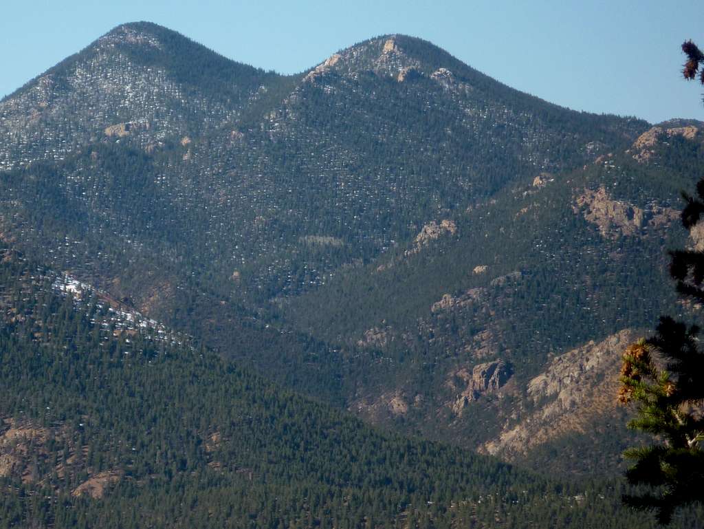 Mount Garfield (L) and Mount Arthur (R)