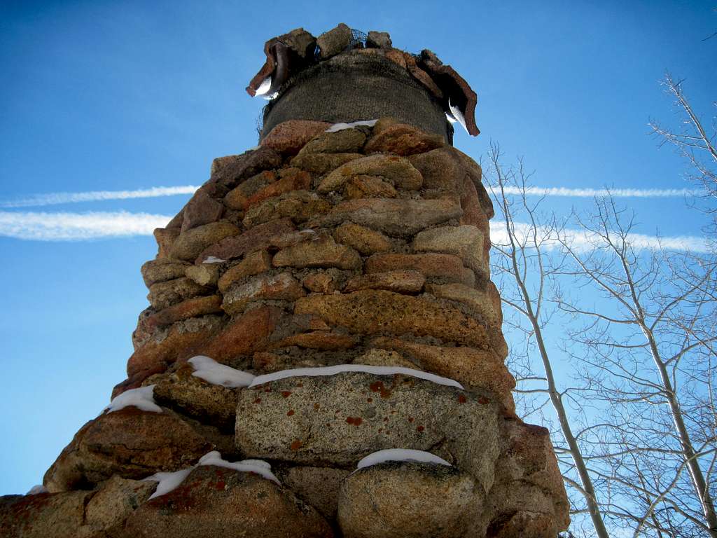 Chimney of Loud's Cabin