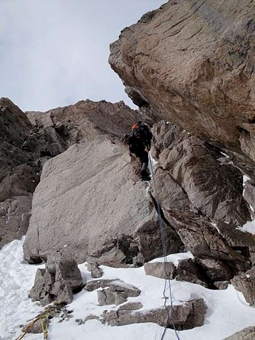 Off the Couloir