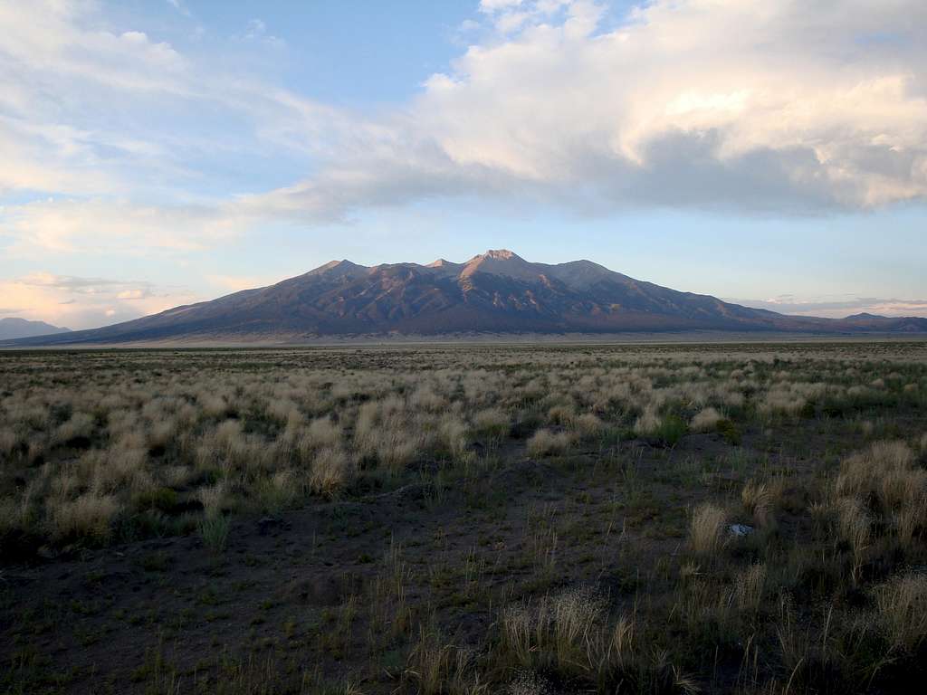 Blanca Peak from a distance