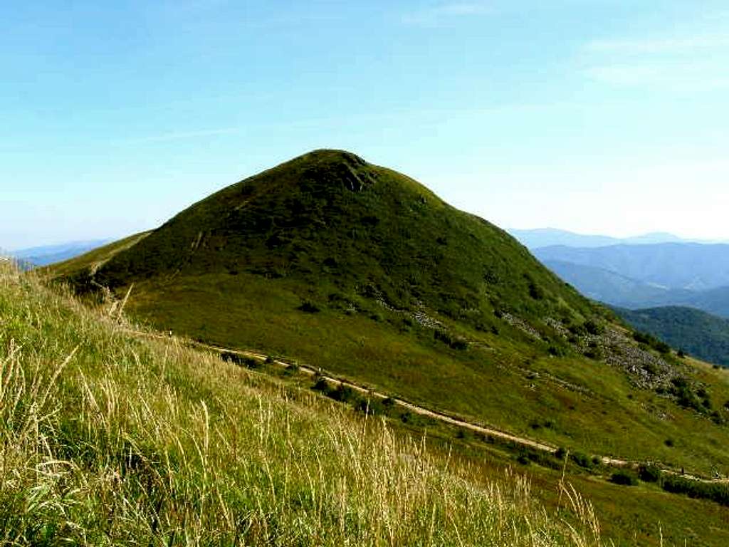 Western slope of Mount Tarnica (1346 m)