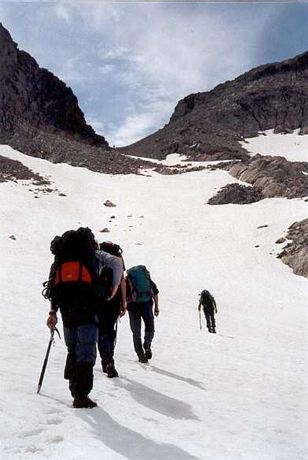 On the way to the Trois Conseillers route