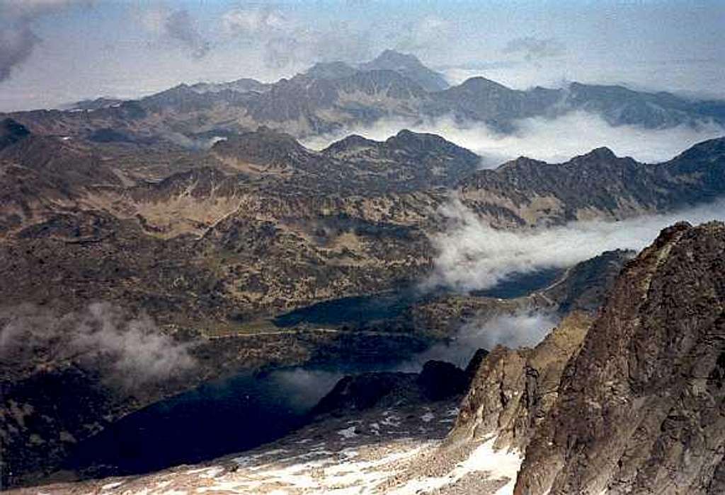 Summit view to the Arbizon