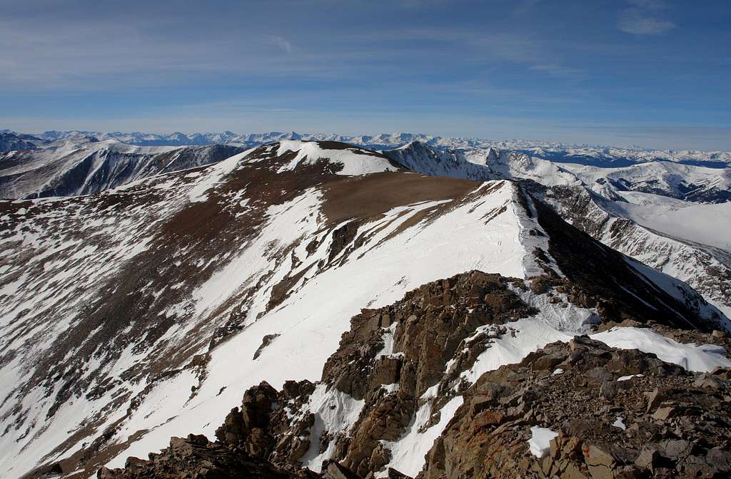 Mount Lincoln, summit view southwest