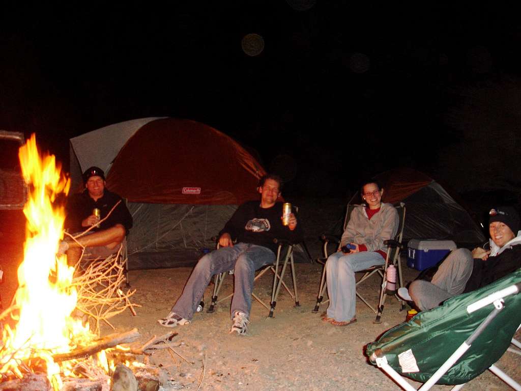 Camping in the Middle East