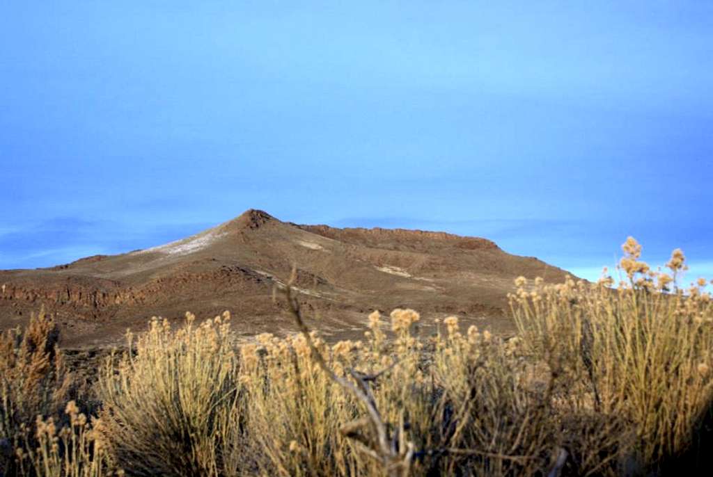 Whitehorse Butte just before Sunset