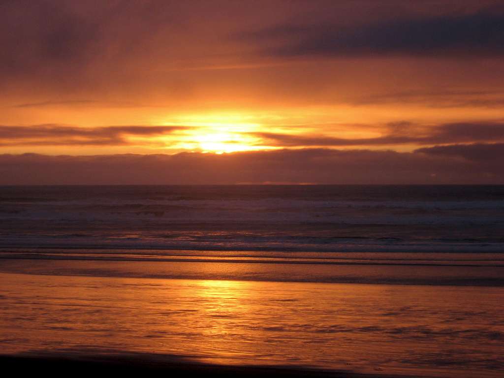 Sunset at Cannon Beach 