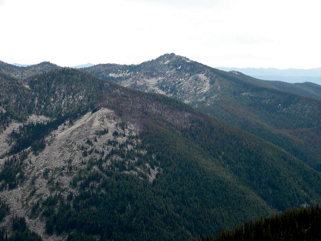 Vermilion Peak Above Buck Lake Creek