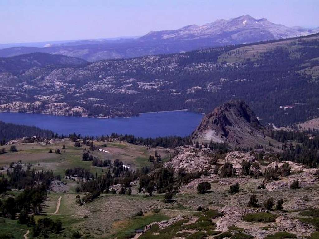 Black Butte, Caples Lake and...