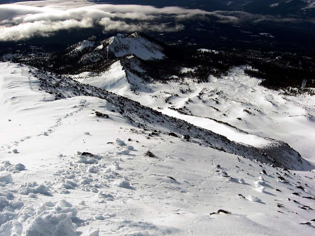 Low Snow on Sargents Ridge