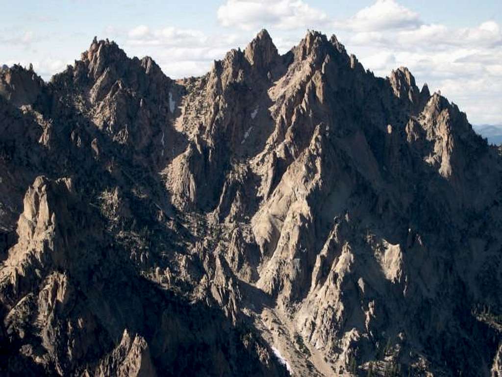 A close-up of Mt. Heyburn (I...