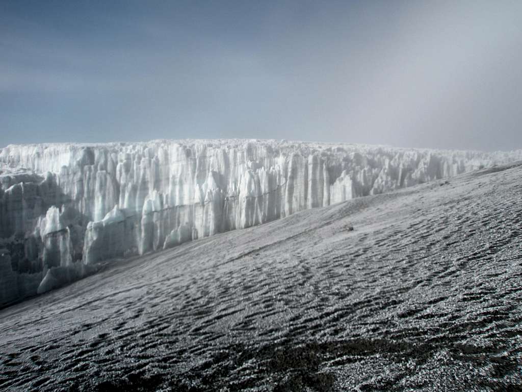 Kibo Summit Glacier