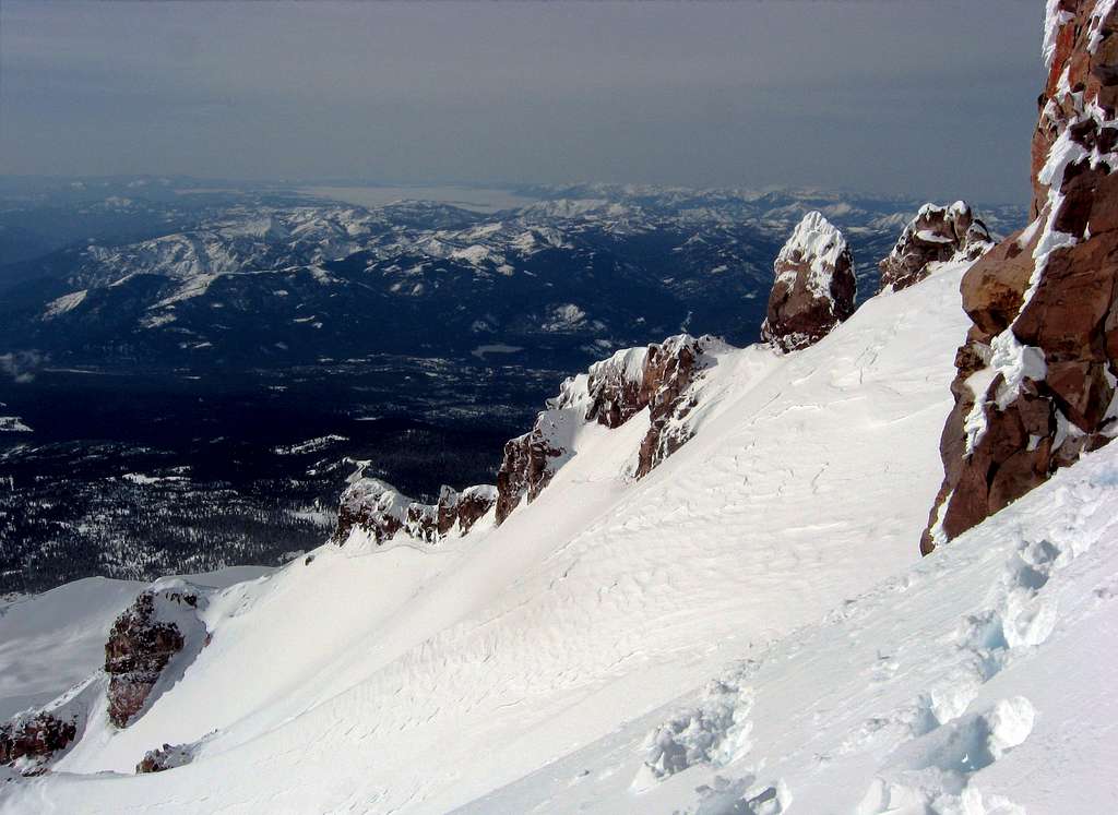 The Full Length of the Slopes on Sargents Traverse