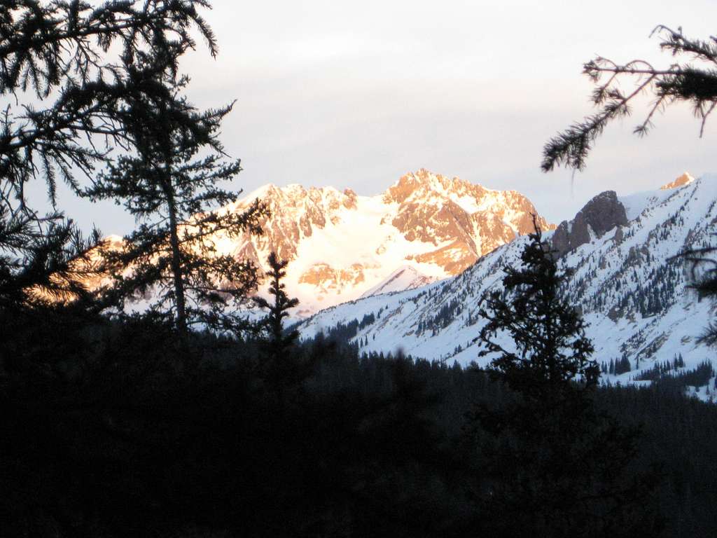 Mount Wilson Alpenglow