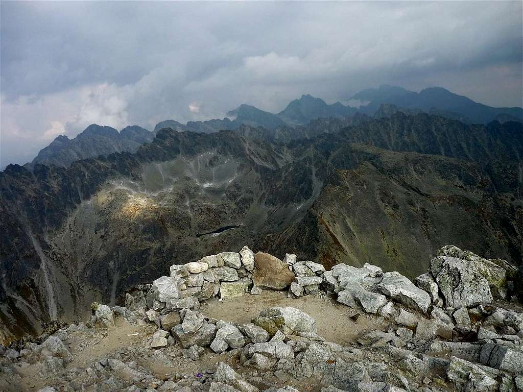 High Tatras from Krivan