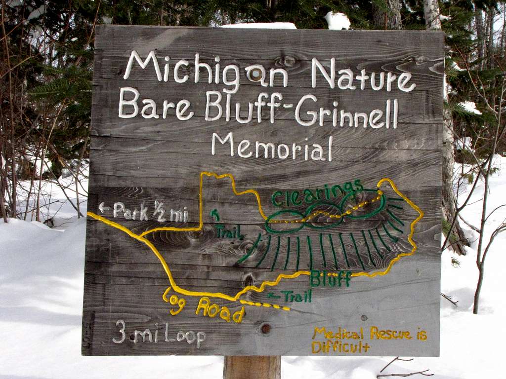Trail sign/map