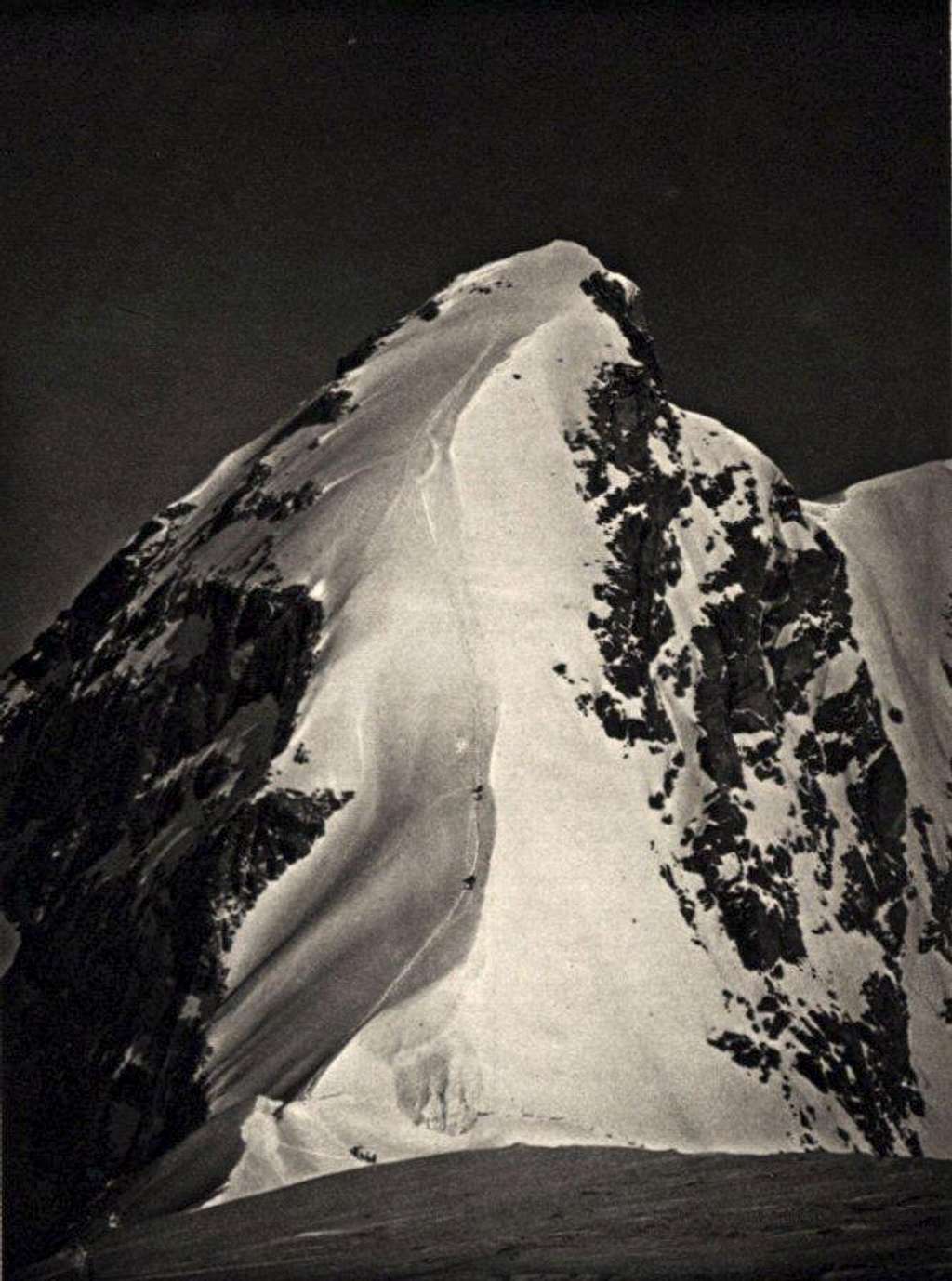 The Jungfrau south-east ridge