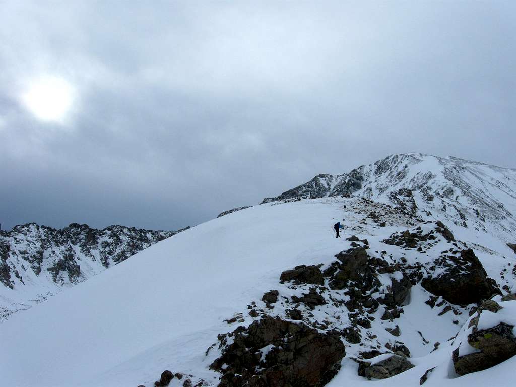 La Plata ridge, 12100'
