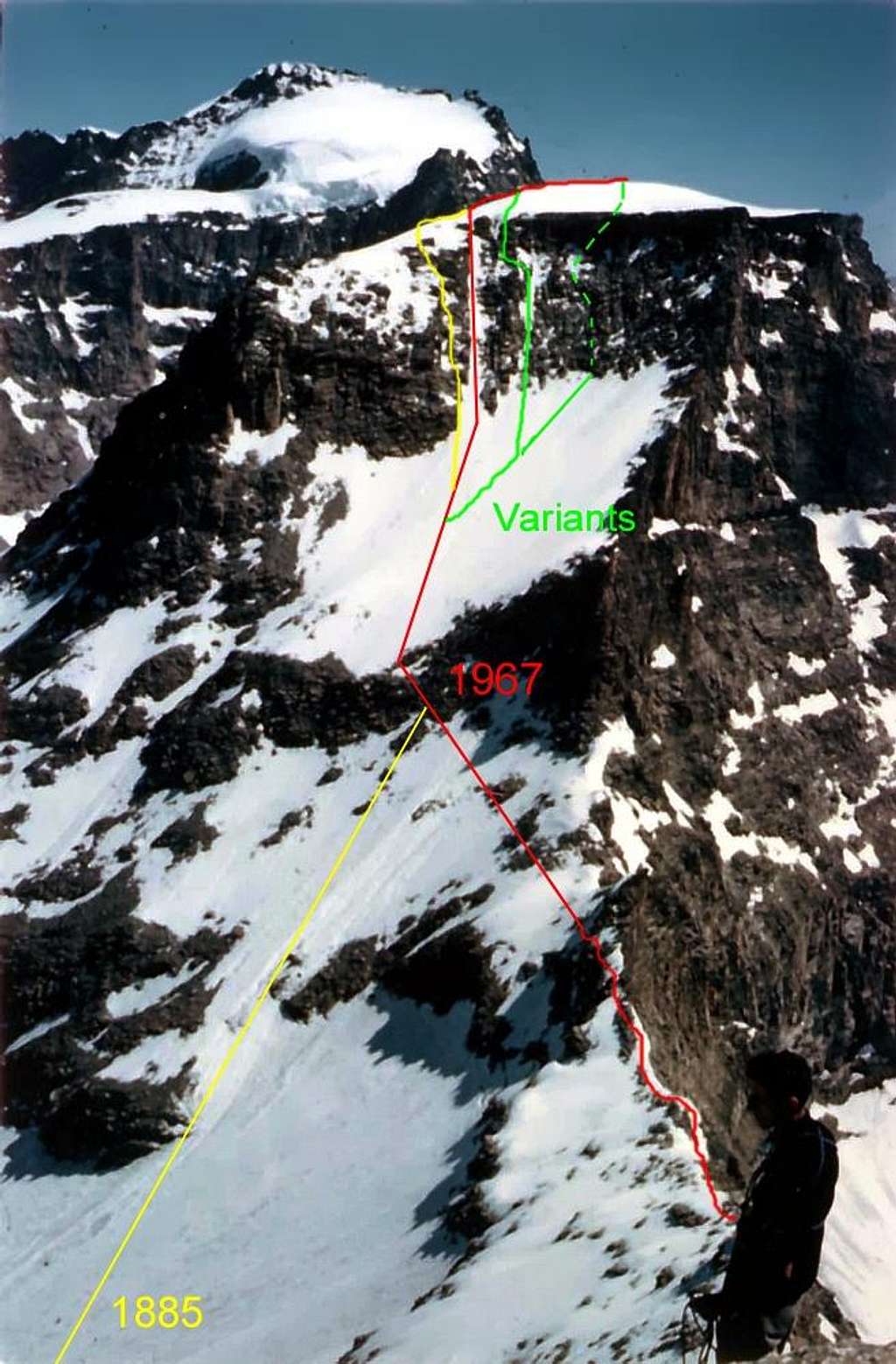 Ciarforon North Face and Normal Routes 3642m 