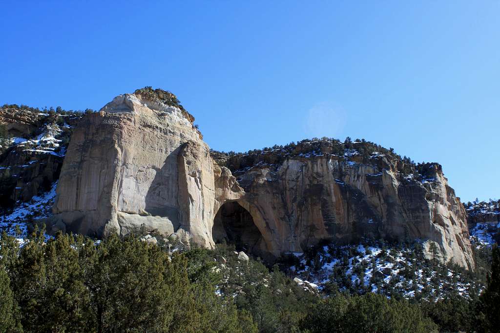 Arch from below