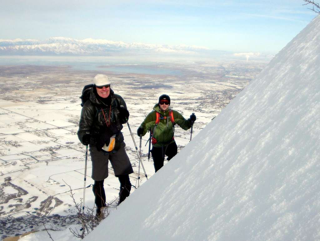 Crowd Ridge on Spanish Fork Peak, Utah