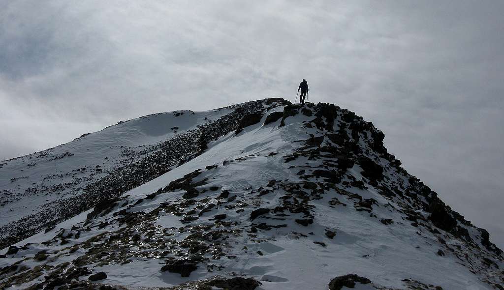 The east ridge of Humboldt