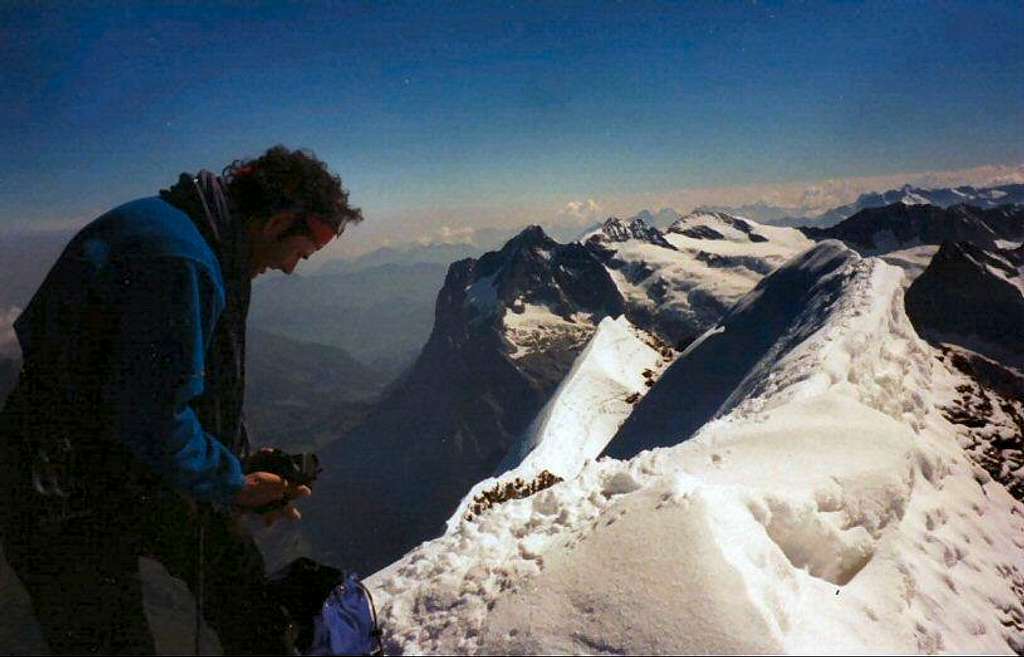 The Eiger summit