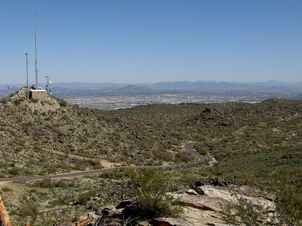 Gila Valley Lookout View