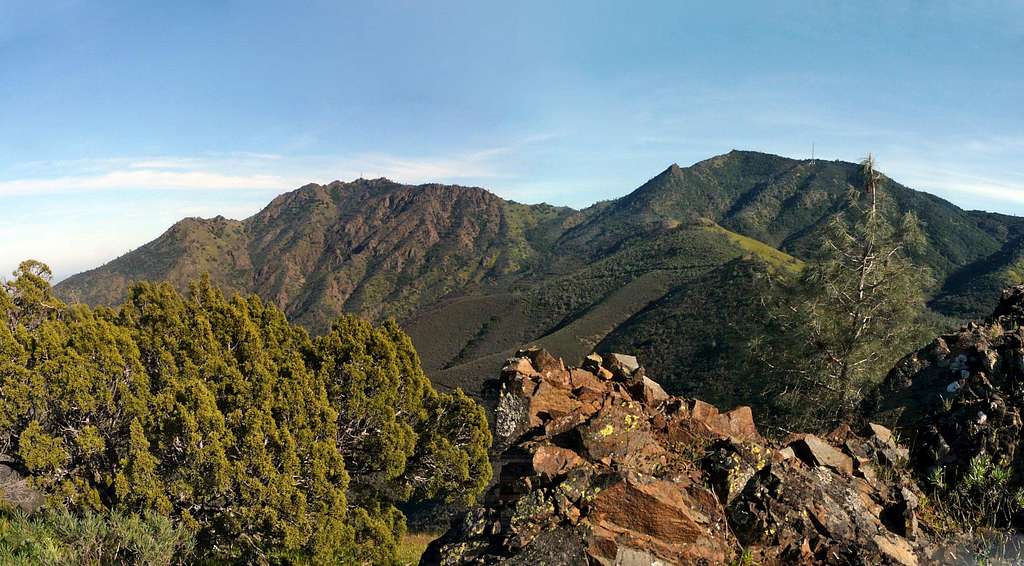 Mt. Diablo from Eagle Peak