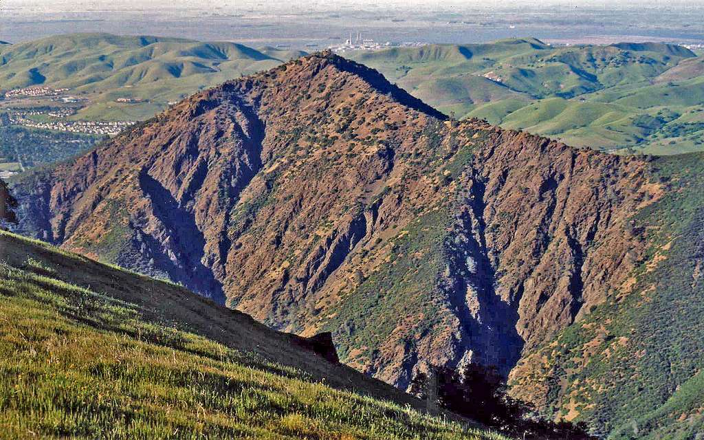 Eagle Peak from Mt. Diablo west ridge