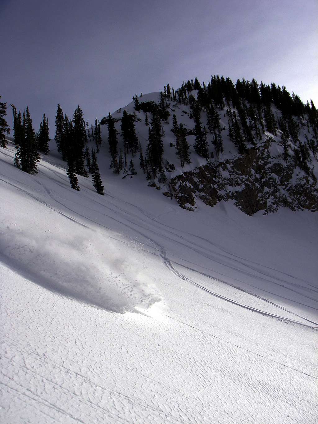 Troy skiing Cardiff Fork