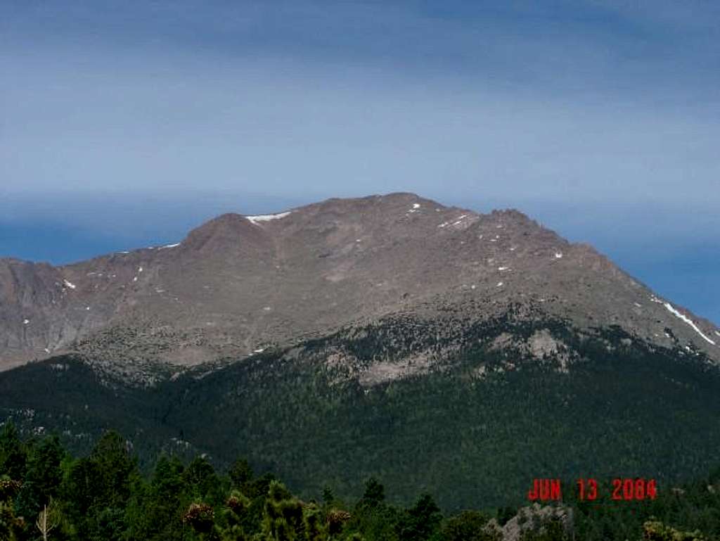 Pikes Peak from the Barr...