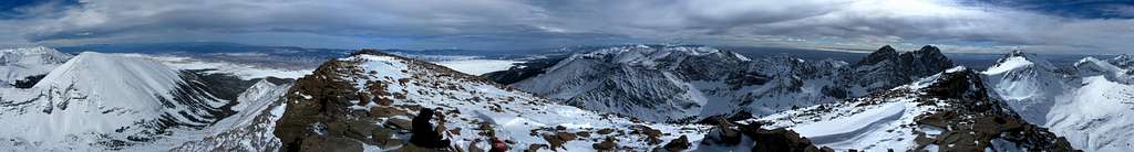 Humboldt Peak summit panorama