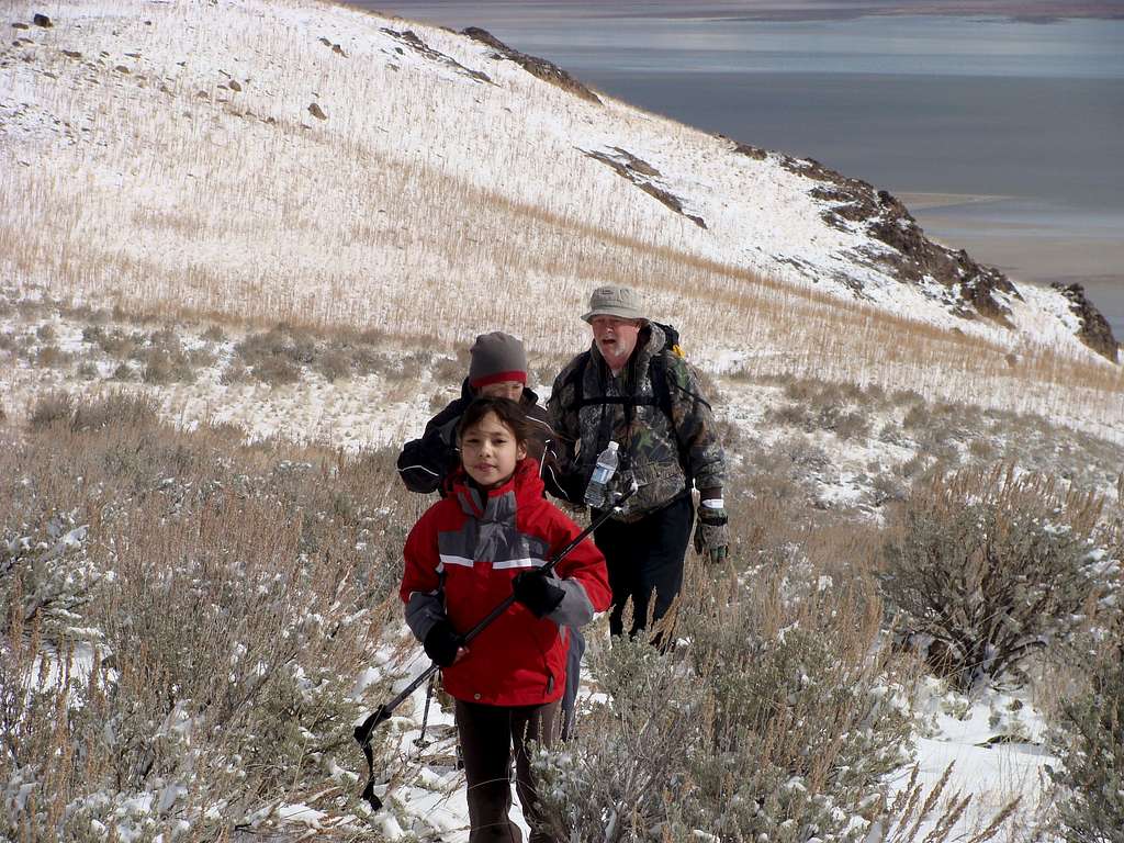 The gang on the trail