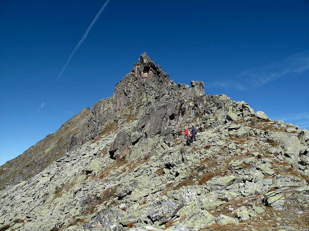 The southeast build-up of the Graukogel