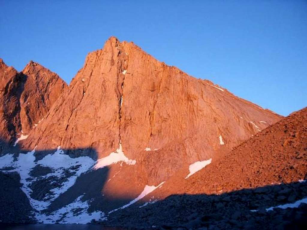 Sunrise on the East Face of...