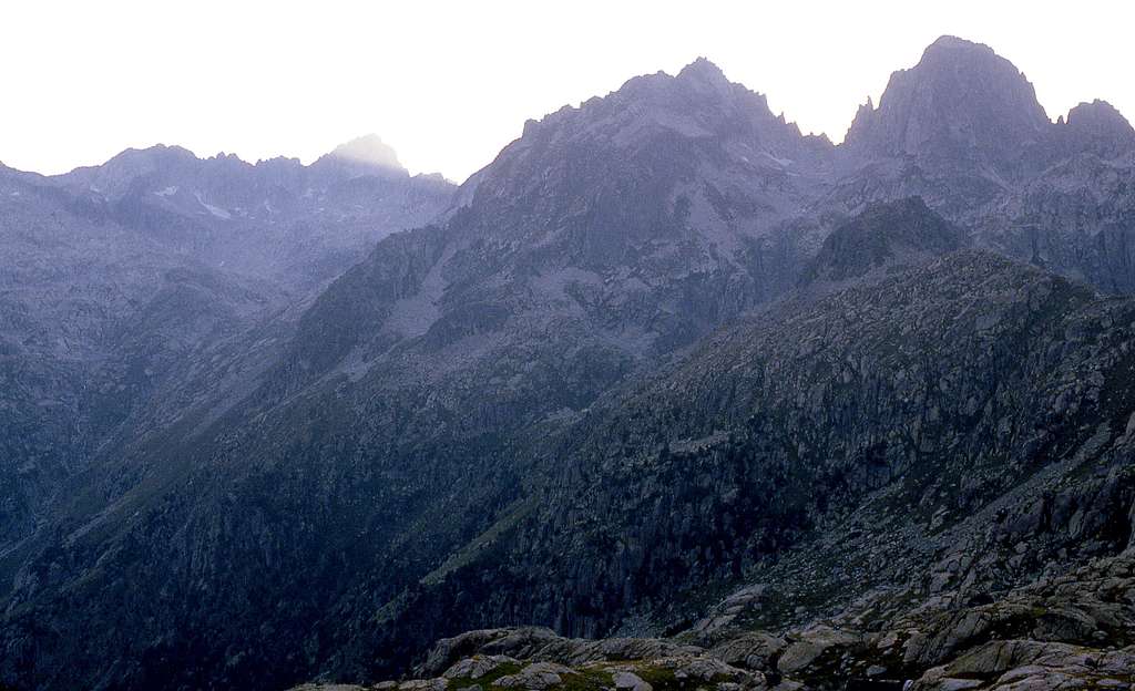 The Bessiverris - Tumeneja ridge