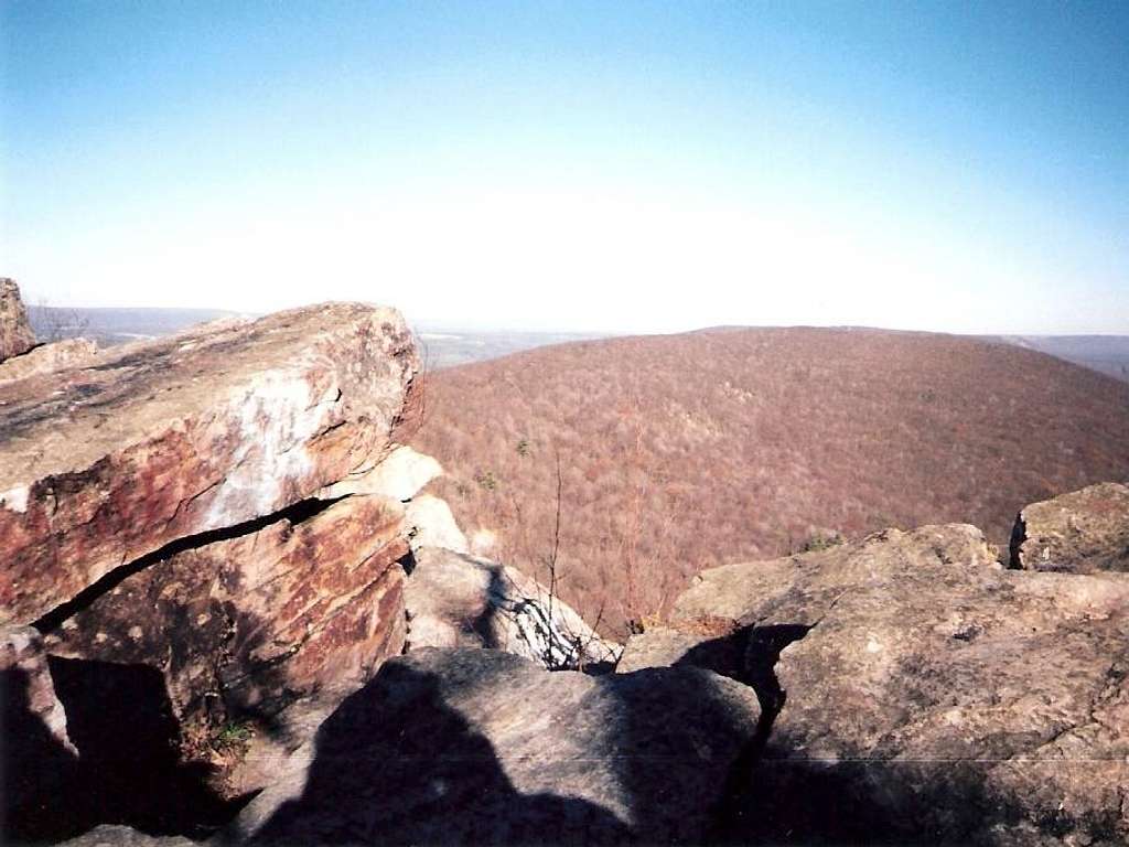 Looking northeast from Bake Oven Knob